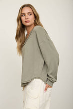 Load image into Gallery viewer, Waffle Knit V-Neck