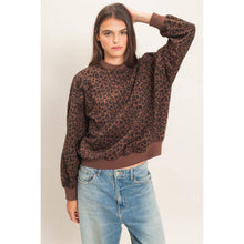 Load image into Gallery viewer, Leopard Print Sweatshirt