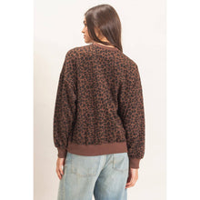 Load image into Gallery viewer, Leopard Print Sweatshirt