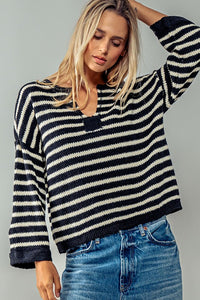 Stripped Moment Sweater