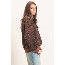 Load image into Gallery viewer, Leopard Print Sweatshirt