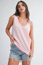 Load image into Gallery viewer, Scoop Neck Relaxed Tank
