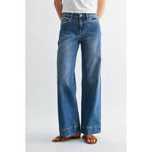 Load image into Gallery viewer, Mid-Rise Wide Leg Trouser Hem by Mica