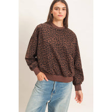 Load image into Gallery viewer, Leopard Print Sweatshirt