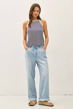 Load image into Gallery viewer, Comfy Wide Leg Denim Pants