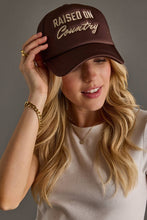 Load image into Gallery viewer, Raised On Country Trucker Hat