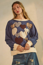 Load image into Gallery viewer, Heart Lightweight Sweatshirt