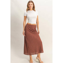 Load image into Gallery viewer, Polka Dot A-Line Skirt