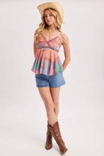 Load image into Gallery viewer, BoHo Patchwork Tank Top