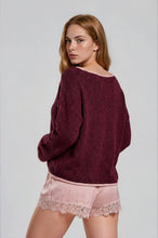 Load image into Gallery viewer, Contrasting Trim Sweater