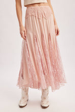 Load image into Gallery viewer, Flowy Lace Maxi Skirt