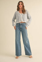 Load image into Gallery viewer, Striped Knit Cardigan