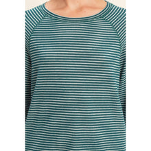 Load image into Gallery viewer, Striped Raglan Long Sleeve Top
