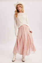Load image into Gallery viewer, Flowy Lace Maxi Skirt
