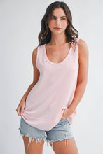 Load image into Gallery viewer, Scoop Neck Relaxed Tank