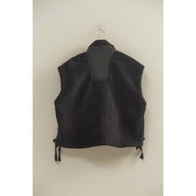 Load image into Gallery viewer, Mock Neck Sherpa Vest Jacket