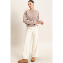 Load image into Gallery viewer, Studded Crew Neck Sweatshirt