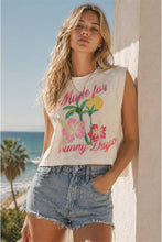 Load image into Gallery viewer, Made for Sunny Days Muscle T-Shirt