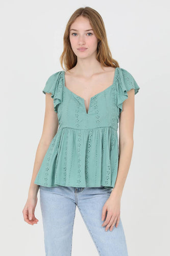 Embroidered women’s top
