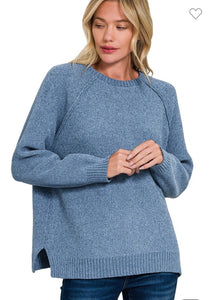 Chenille Raglan Sweater