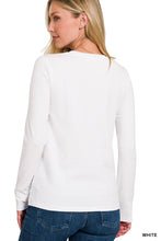 Load image into Gallery viewer, Crew Neck Basic Long Sleeve