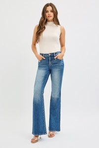High Rise Flare Jeans by Risen