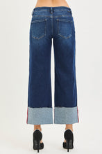 Load image into Gallery viewer, Mid Rise Crop Cuffed Jeans by Risen