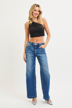 Load image into Gallery viewer, Wide Leg Jeans with Front and Back Seam Detail by Risen