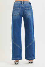 Load image into Gallery viewer, Wide Leg Jeans with Front and Back Seam Detail by Risen