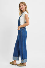 Load image into Gallery viewer, Button Down Cuffed Overall