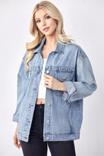 Load image into Gallery viewer, Boyfriend Denim Jacket