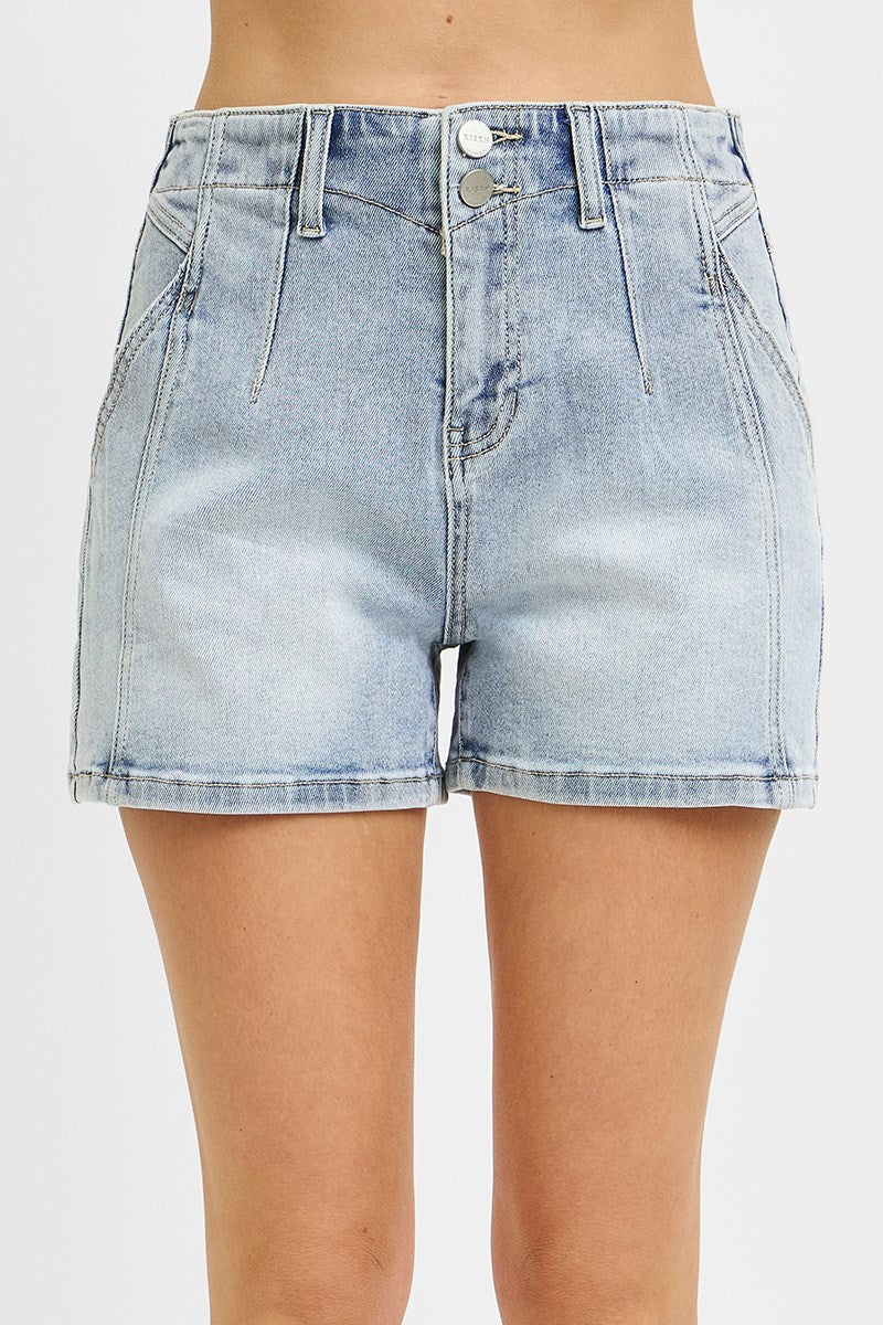 High Rise Western Style Shorts