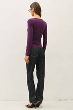 Load image into Gallery viewer, Ruched Boatneck Top