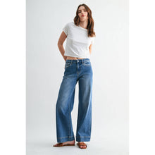 Load image into Gallery viewer, Mid-Rise Wide Leg Trouser Hem by Mica