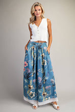Load image into Gallery viewer, Tropical Lace Trim Pants
