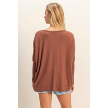 Load image into Gallery viewer, Relaxed Fit Dolman Top