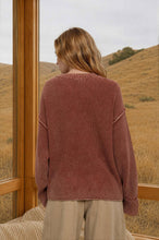 Load image into Gallery viewer, Terracotta Ribbed Knit Sweater