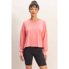 Load image into Gallery viewer, Open Back Long-Sleeve Top