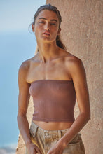 Load image into Gallery viewer, Seamless Ribbed Tube Top