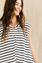 Load image into Gallery viewer, Wide Leg Stripe Knit Jumper