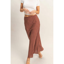 Load image into Gallery viewer, Polka Dot A-Line Skirt