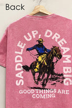 Load image into Gallery viewer, Saddle Up Dream Big Cowboy Tee