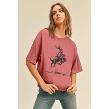 Load image into Gallery viewer, Yee Haw Cowboy Graphic Tee