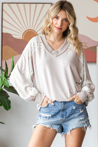 Lace Detail Top