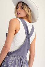 Load image into Gallery viewer, Wester Lace Trim Romper