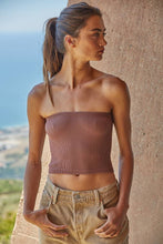 Load image into Gallery viewer, Seamless Ribbed Tube Top