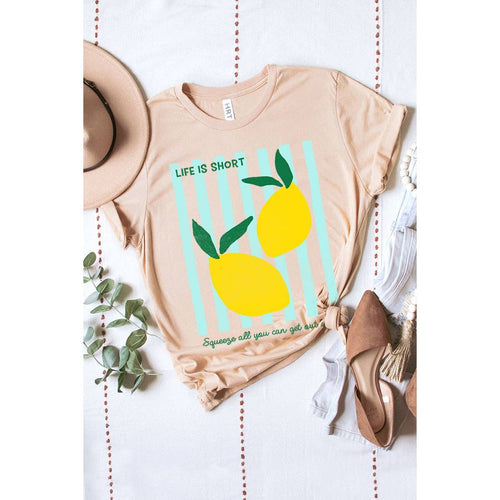 Uplifting tee, fruits